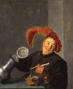 Judith leyster Der lustige Zecher painting